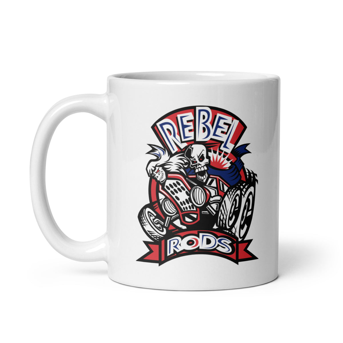 Rebel Rods Mug – Fairchild Creative Shop