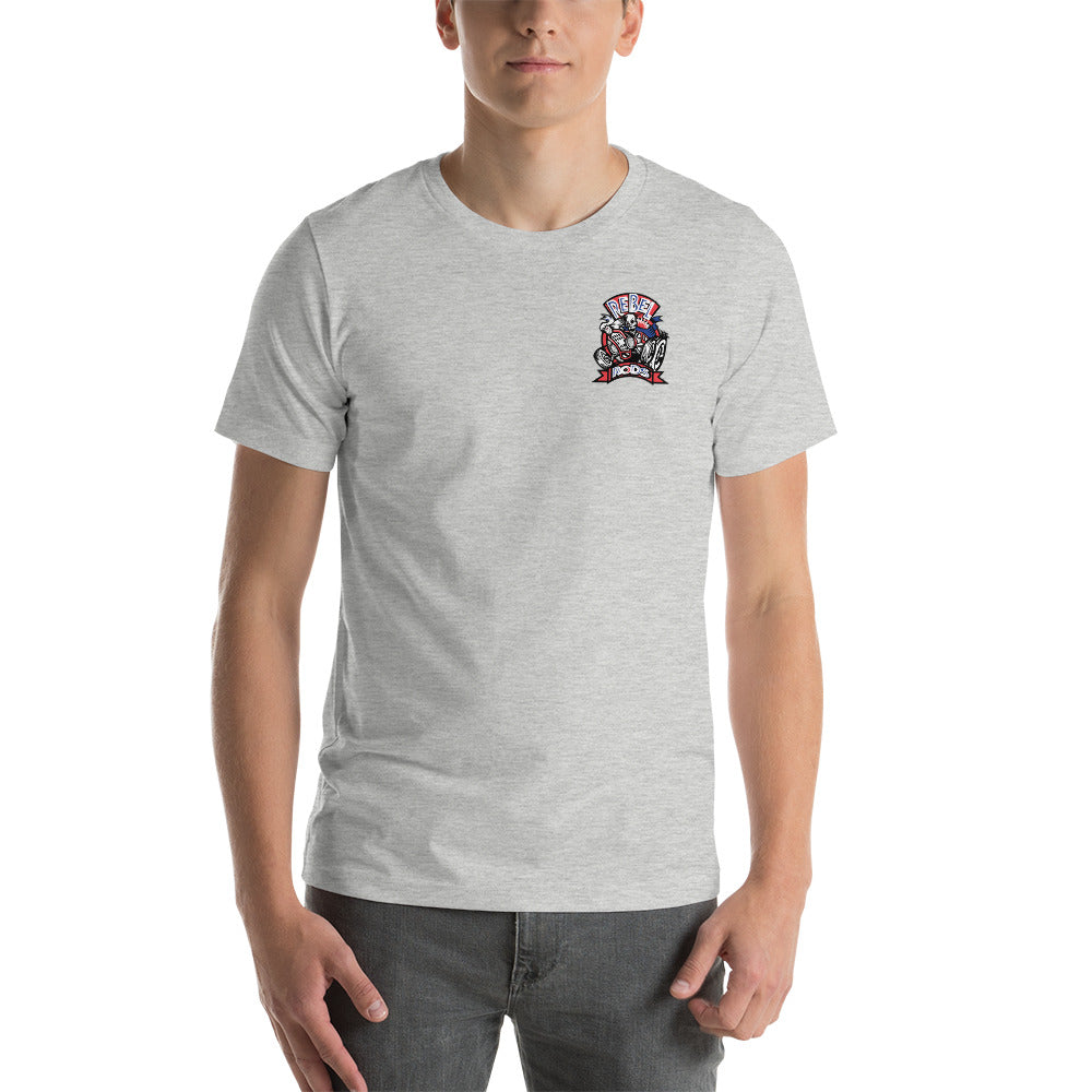 REBEL RODS Short-Sleeve Unisex T-Shirt